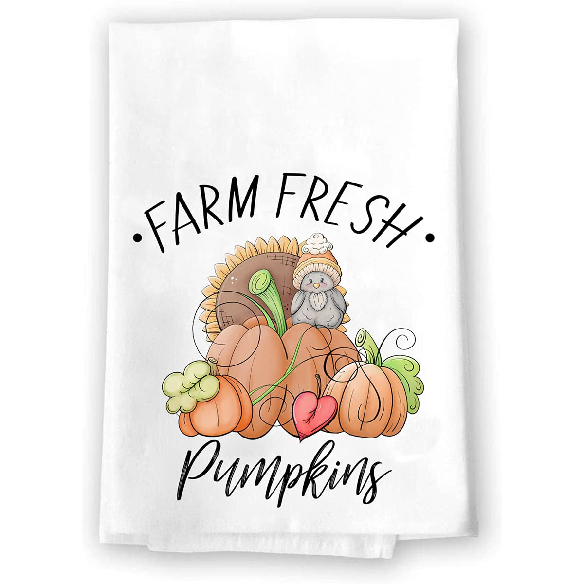 Fall Decor | Fall Decorations Kitchen Towels | Fall Hand Towels for Bathroom | Pumpkin Decor | Autumn Table Decorations | Harvest Thanksgiving Halloween Gnomes
