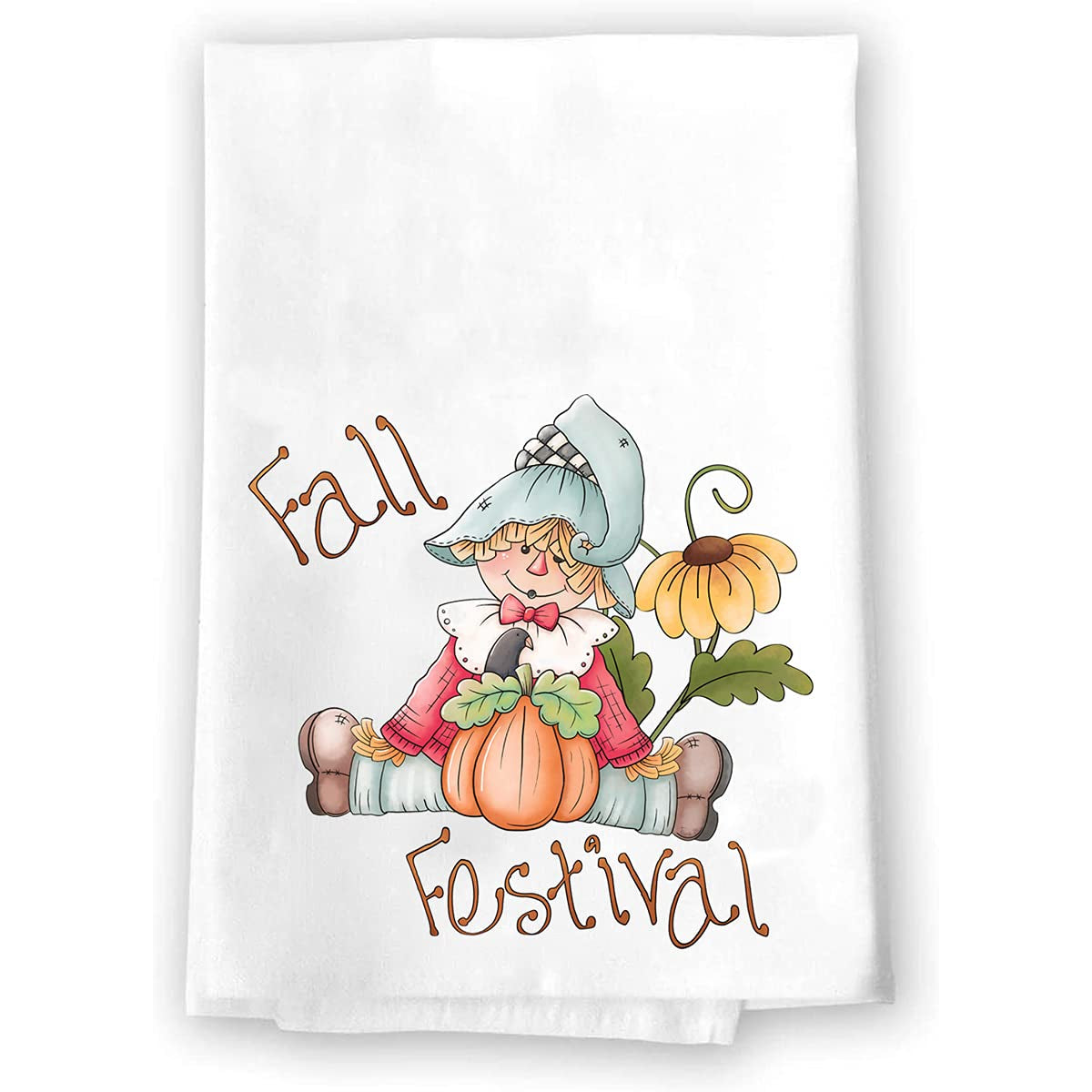 Fall Decor | Fall Decorations Kitchen Towels | Fall Hand Towels for Bathroom | Pumpkin Decor | Autumn Table Decorations | Harvest Thanksgiving Halloween Gnomes