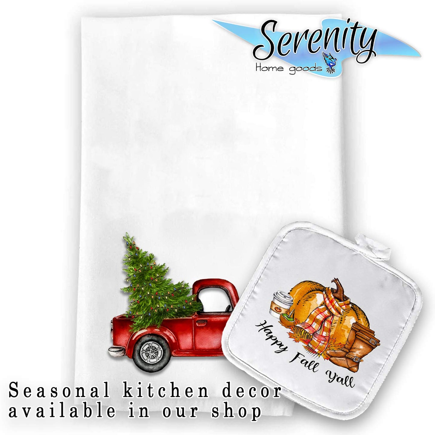 Fall Decor | Fall Decorations Kitchen Towels | Fall Hand Towels for Bathroom | Pumpkin Decor | Autumn Table Decorations | Harvest Thanksgiving Halloween Gnomes