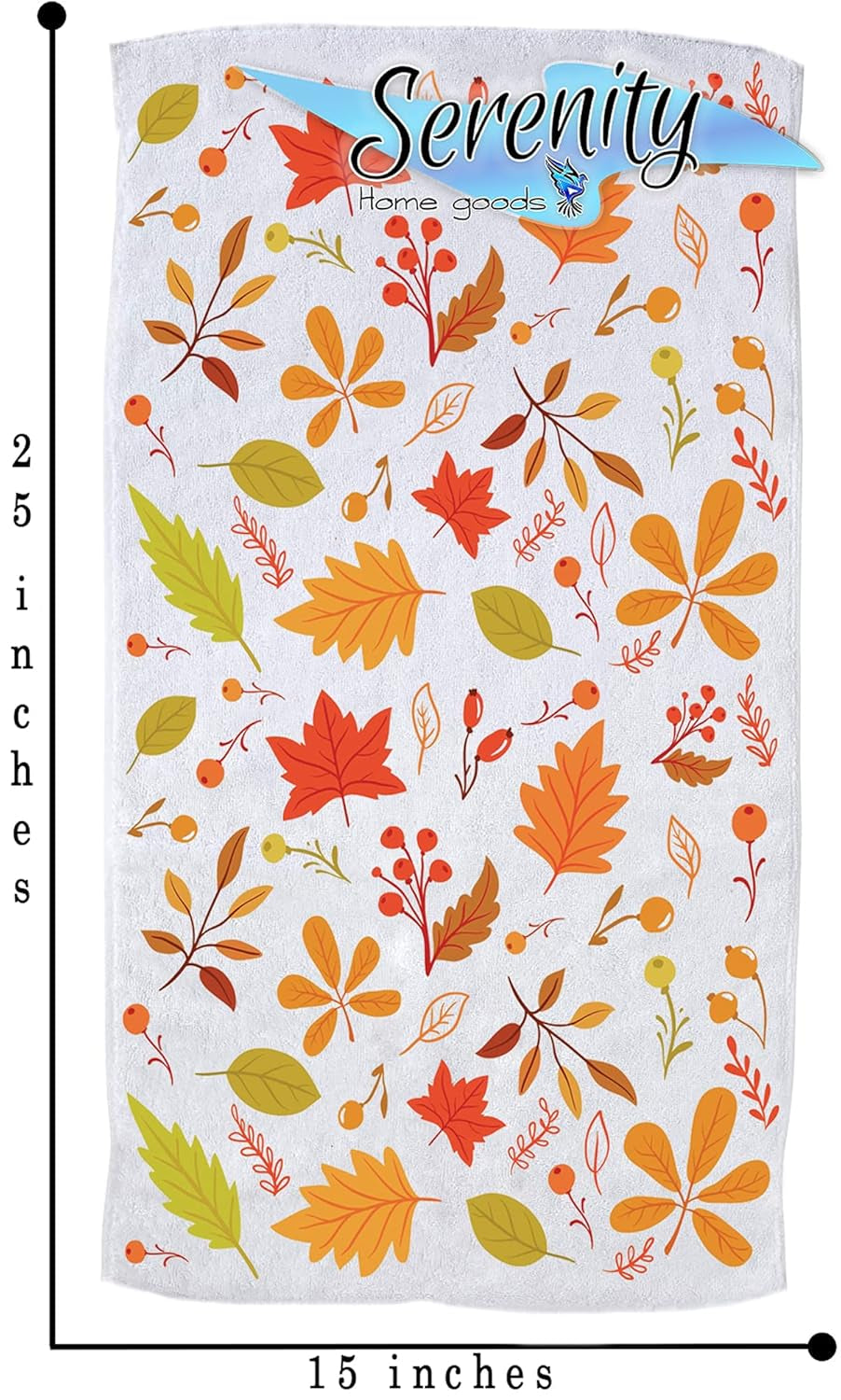 Fall Decor | Fall Decorations Kitchen Towels | Fall Hand Towels for Bathroom | Pumpkin Decor | Autumn Table Decorations | Harvest Thanksgiving Halloween Gnomes